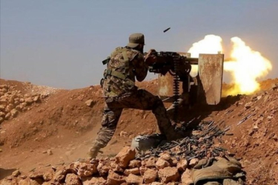 Terör örgütü PKK/YPG ile rejim güçleri arasında çatışma