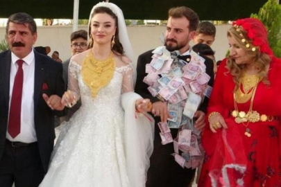 Van'da aşiret düğününde takı yarışı yapıldı