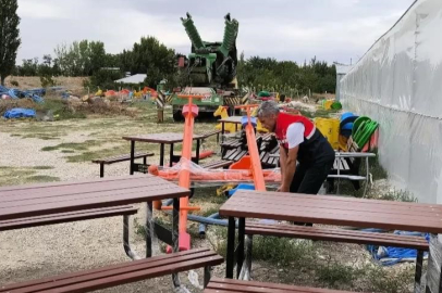 Deprem bölgesine Osmangazi eli