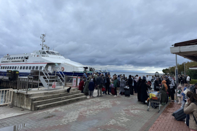 Marmara’da fırtına deniz ulaşımını etkiledi