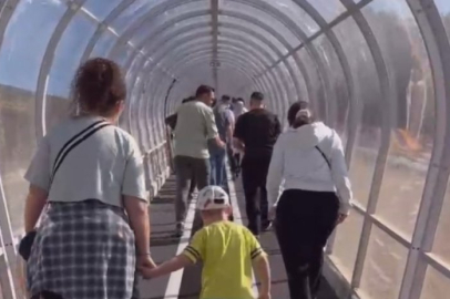 Türkiye'nin en uzun kaydırağı vatandaşlar tarafından yoğun ilgi gördü