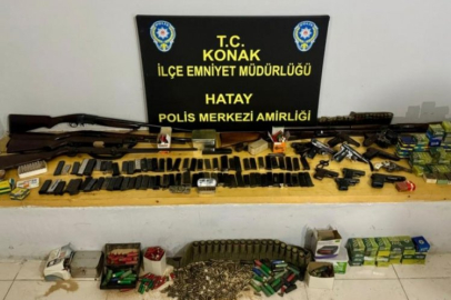 Hayatını kaybeden yaşlı adamın evinden cephanelik çıktı