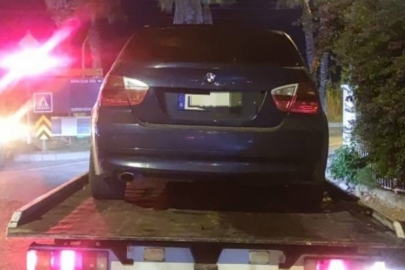 Çakar lamba denetimlerinde 10 araç trafikten men edildi