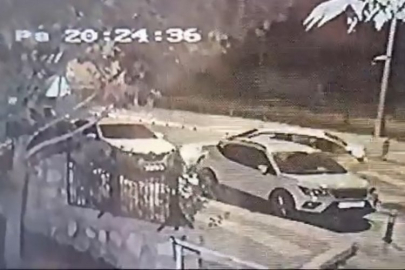 Otomobile çarptı, bir şey olmamış gibi gitti