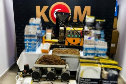 24 bin 100 adet makaron ele geçirildi