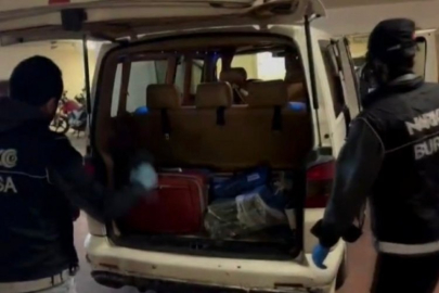 Bursa'da narkotik polisinden tarihi operasyon!