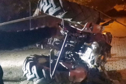 Bursa'da direksiyon hakimiyetini kaybeden sürücü ölümden döndü