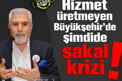 Hizmet üretmeyen Büyükşehir’de şimdide sakal krizi!