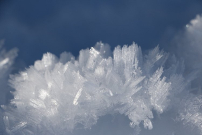 Ilgaz Dağı'nda 'kristal kar' şöleni