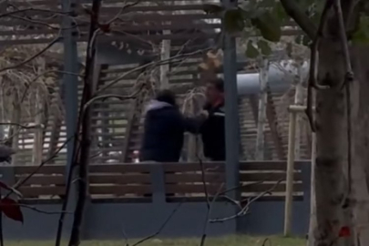 Bursa'da tartıştığı erkek arkadaşına şiddet uyguladı