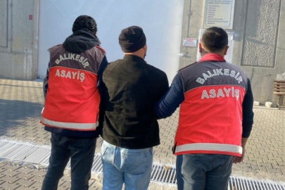 62 yıl 6 ay hapis cezası vardı, yakalandı!