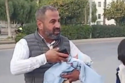 Çöpün yanında bebek bulundu!