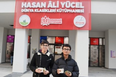 Bursa'da ders çalışan öğrencilere ücretsiz çorba