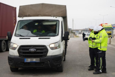 129 araç trafikten men edildi!