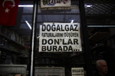 Bursa'da mizah seviyesi yüksek esnaf güldürdü!