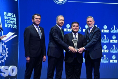 Bursa BTSO'dan ART Recycle Yeşil Çevre ve Sürdürülebilirlik ödülü