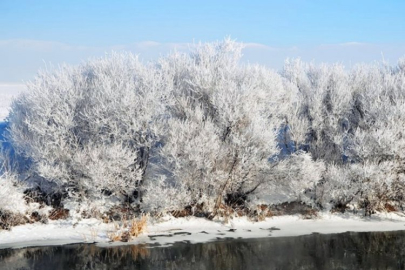 Termometreler eksi 18'i gösterdi!