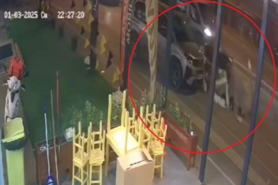 Bursa'da makas atan sürücü böyle kaza yaptı