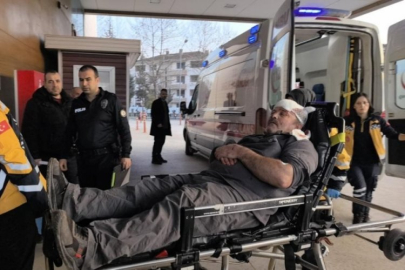 Bursa'nın kerestelerin üzerinden düşen işçi ağır yaralandı