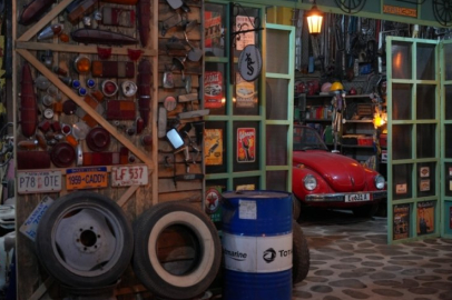 Bursa'da bu evi görenler film platosu sanıyor