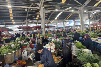 Halk pazarına ilgi düştü