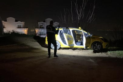 Taksici yol kenarında boğazı kesilmiş halde bulundu