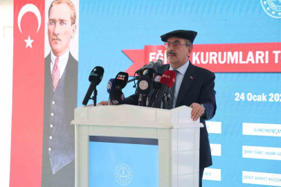 Milli Eğitim Bakanı Tekin: “Gerek fiziki kalite itibariyle gerekse de teknolojik altyapısı itibariyle dünyada gerçekten örnek gösterilen bir ülkeyiz”