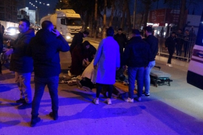 Tırın çarptığı yaya ağır yaralandı