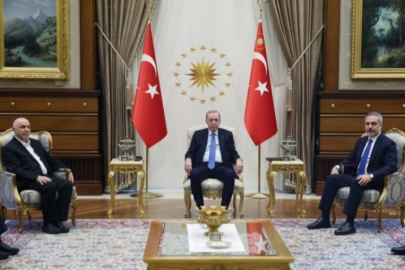 Cumhurbaşkanı Erdoğan Hamas heyetini kabul etti