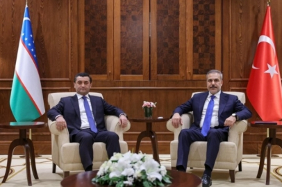 Dışişleri Bakanı Fidan, Özbekistanlı mevkidaşını kabul etti