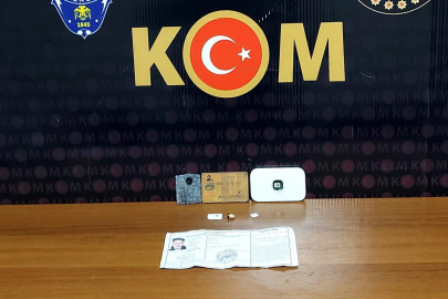 Ehliyet sınavında kamera ve internet düzeneği ile yakalanan şahsa adli işlem
