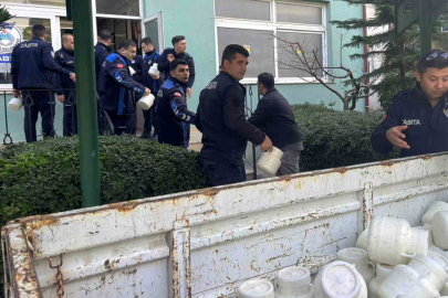 Halk sağlığını tehdit eden 1.5 ton peynir ele geçirildi