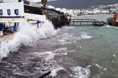 Denizlerde fırtına uyarısı