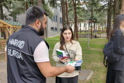 Bursa’da 5 bin 35 kişiye madde bağımlılığıyla mücadeleyi anlattılar