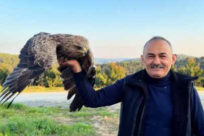 Ot toplamaya diye gitti: Yırtıcı kuş buldu!