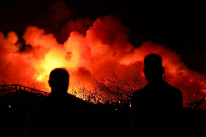 Ormanı yakan kişi yakalandı!