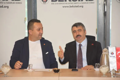 Başkan Oktay Yılmaz’dan BEKSİAD’a teşekkür ziyareti