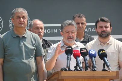 Bakan Yumaklı: "Yangınlar büyük ölçüde kontrol altına alınmıştır"