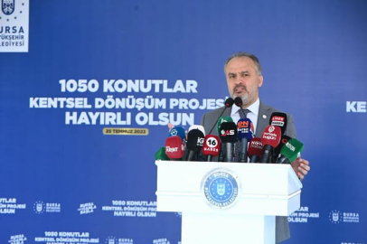 Alinur Aktaş'tan Bozbey'e 1050 Konutlar Kentsel Dönüşüm Projesi tepkisi!