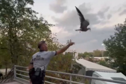 Bursa'da uçarak acile girdi!