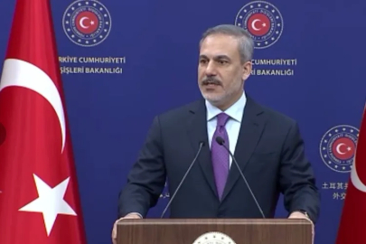 Bakan Fidan: "Şu anda havadan yardım atma meselesi kozmetik bir operasyondur"