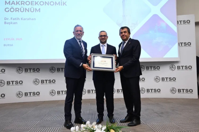 BTSO Merkez Bankası Başkanı Karahan’ı Bursa iş dünyası ile buluşturdu