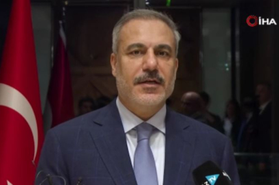 Bakan Fidan: 'Hedefimiz bölgede istikrarı sağlamak'
