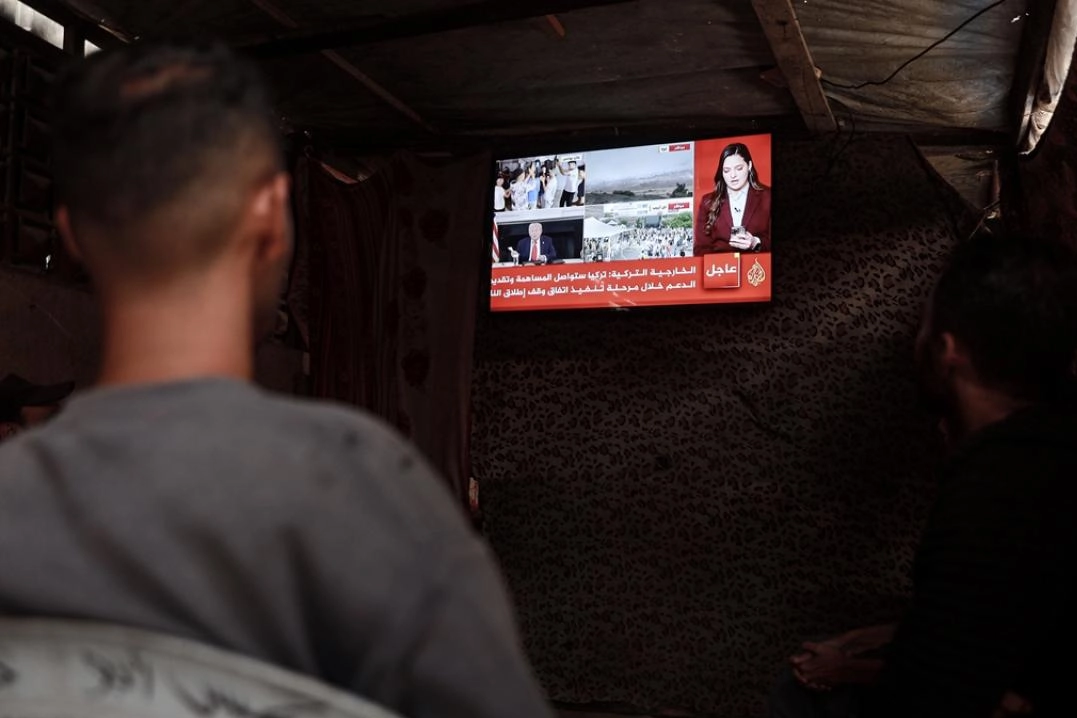 Gazze’de Filistinliler, sağlanan ateşkesin yürürlüğe girmesini bekliyor