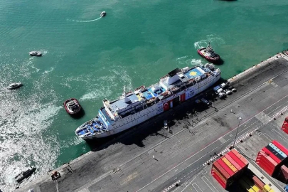 İyilik Gemisi Gazze için yola çıktı