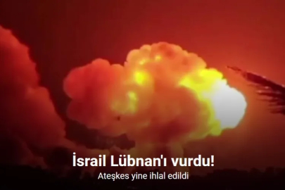 İsrail ordusu, Lübnan’ın güneyinde birçok yere hava saldırısı düzenledi