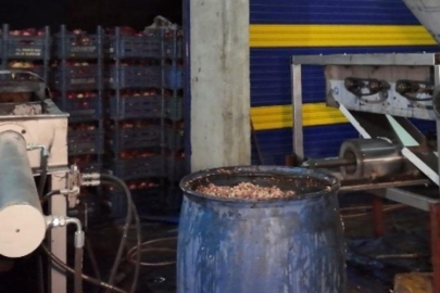 Nar ekşisi üretiminde skandal görüntüler!