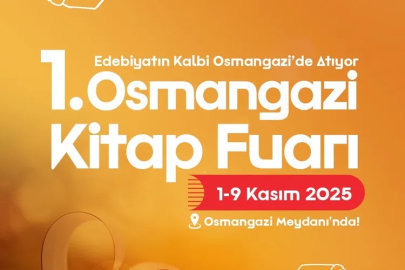 Osmangazi Kitap Fuarı kapılarını açıyor!