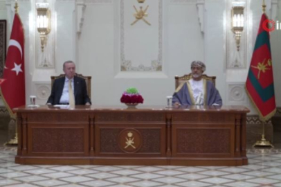 Türkiye ve Umman arasında 16 belge imzalandı!