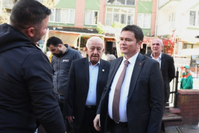 Başkan Aydın'dan Maksem Mahallesini mutlu eden ziyaret